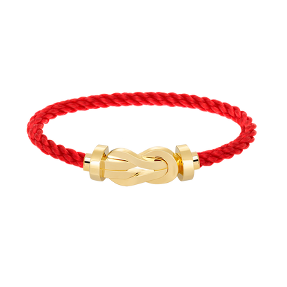 [Elite]CHANCE LARGE 8 FIGURE BUCKLE NO DIAMOND BRACELET GOLD