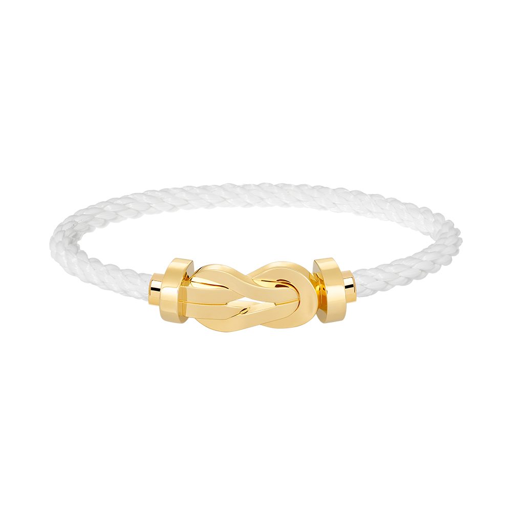 [Elite]CHANCE LARGE 8 FIGURE BUCKLE NO DIAMOND BRACELET GOLD