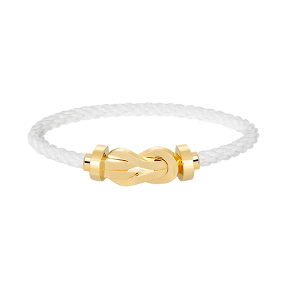 [Elite]CHANCE LARGE 8 FIGURE BUCKLE NO DIAMOND BRACELET GOLD