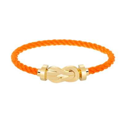 [Elite]CHANCE LARGE 8 FIGURE BUCKLE NO DIAMOND BRACELET GOLD