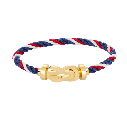 [Elite]CHANCE LARGE 8 FIGURE BUCKLE NO DIAMOND BRACELET GOLD