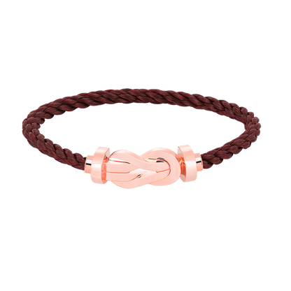 [Elite]CHANCE LARGE 8 FIGURE BUCKLE NO DIAMOND BRACELET ROSE GOLD