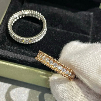 [Elite]PERLEE DIAMOND ROSE GOLD RING