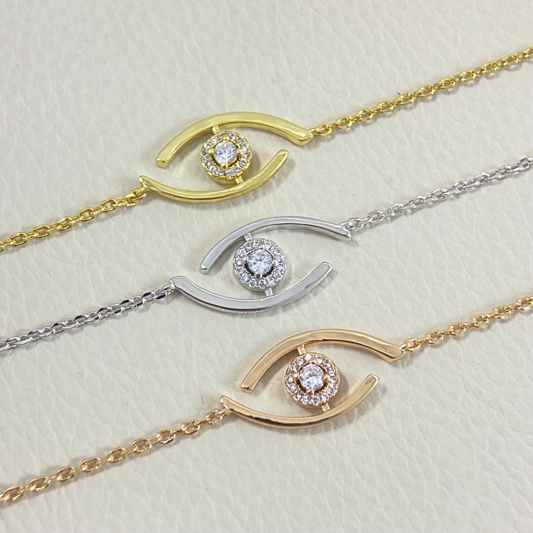 [Elite]Lucky Eye Pave-Set Diamond Bracelet