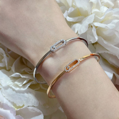 [Elite]Move Uno pavé flex bangle medium