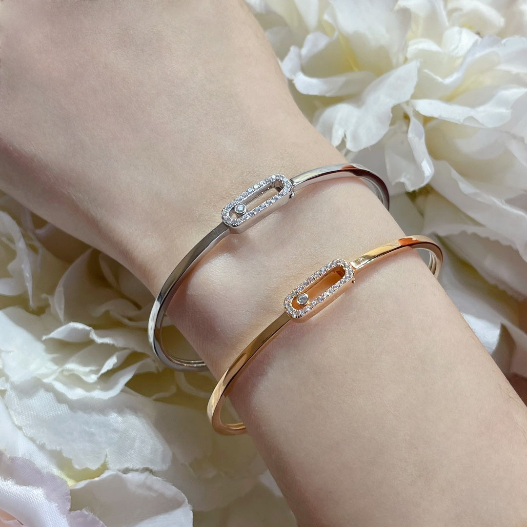 [Elite]Move Uno pavé flex bangle medium