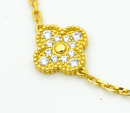[Elite] CLOVER 5 MOTIF LASER BRACELET COLLECTION
