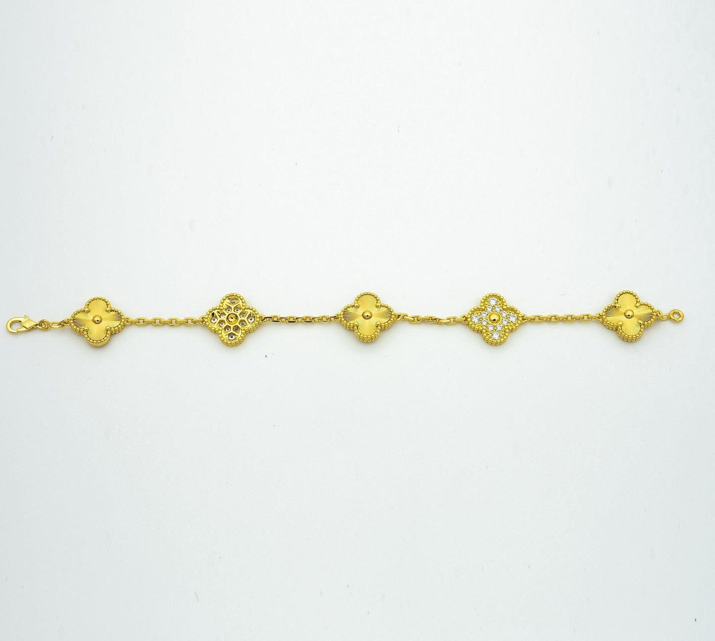 [Elite] CLOVER 5 MOTIF LASER BRACELET COLLECTION
