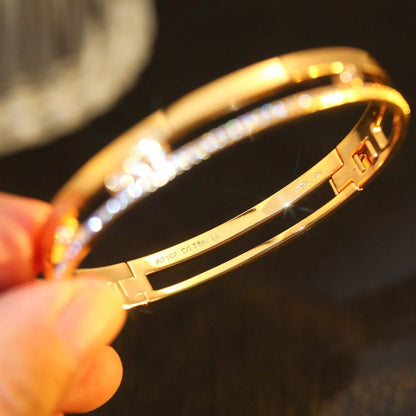 [Elite]Move Romane Diamond Bangle Bracelet