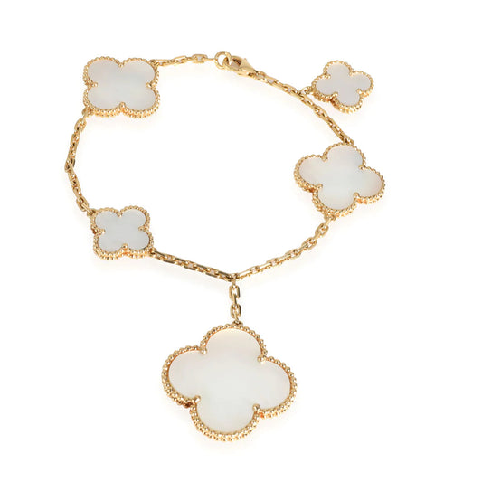 [Elite]MAGIC CLOVER MOP GOLD BRACELET 5 MOTIFS