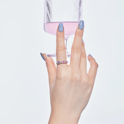 [Elite]Unique Colorful Emerald Cut Party Ring