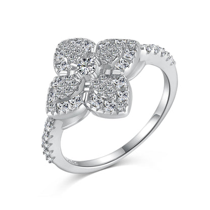 [Elite]Luxurious Colorful Flower Shape Banquet Ring