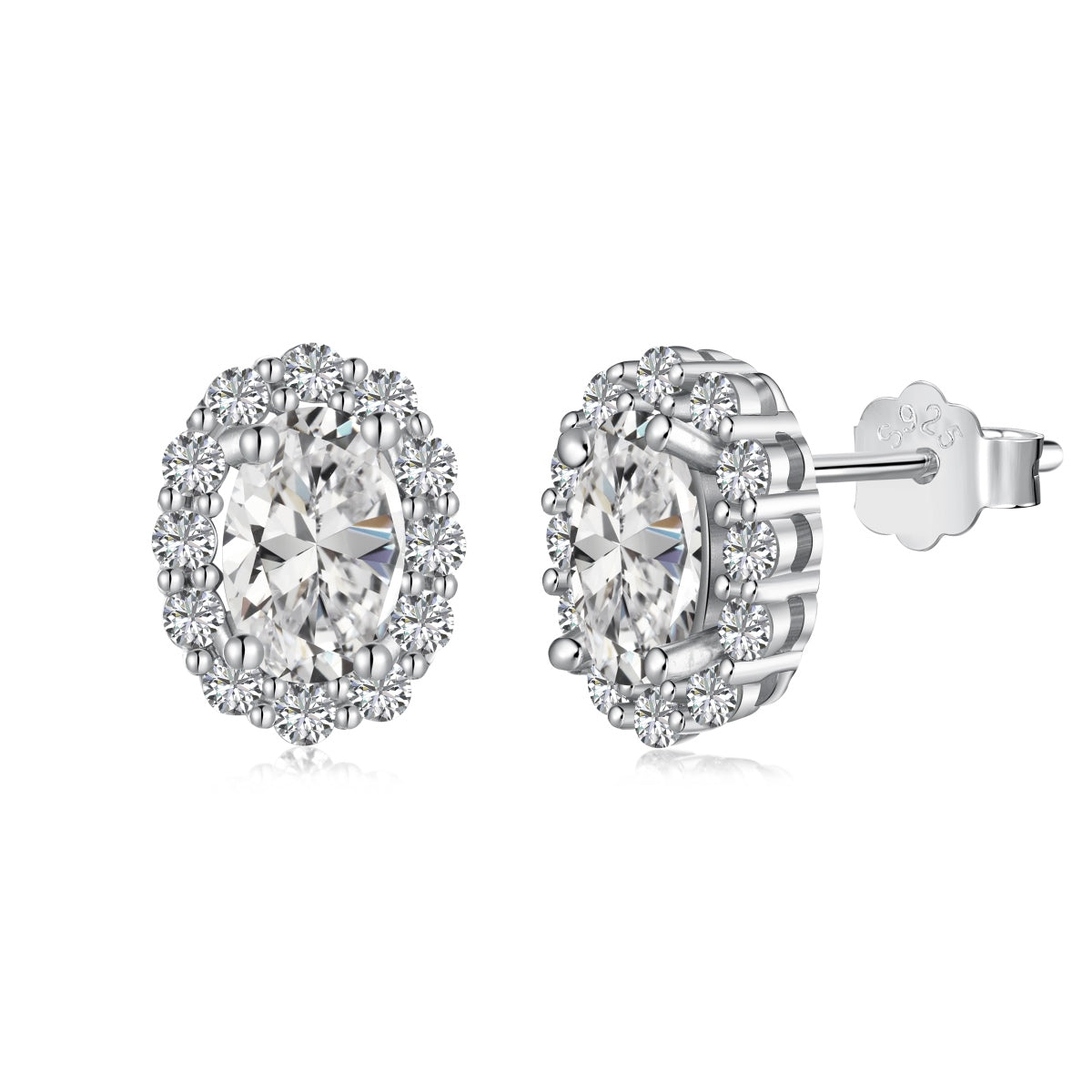 [Elite]Delicate Unique Oval Cut Daily Earrings
