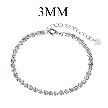 [Elite]Ornate  Sparkling Round Cut Daily Bracelet