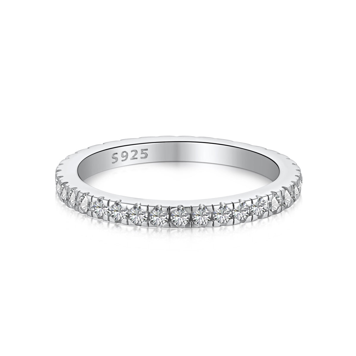 [Elite]Delicate Sparkling Round Cut Daily Ring