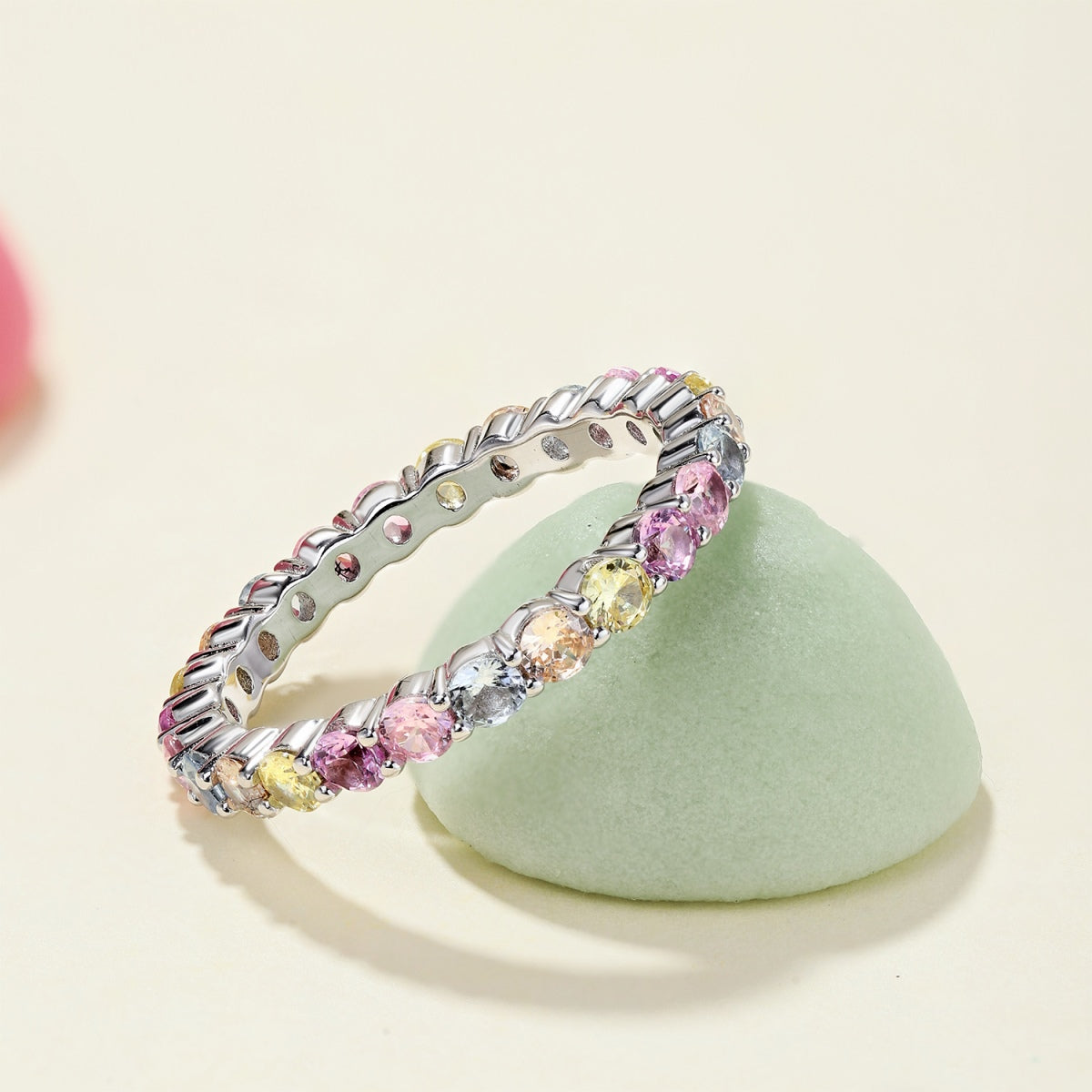 [Elite]Dazzling Resplendent Round Cut Party Ring