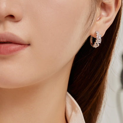 [Elite]Dazzling Colorful Emerald Cut Daily Earrings