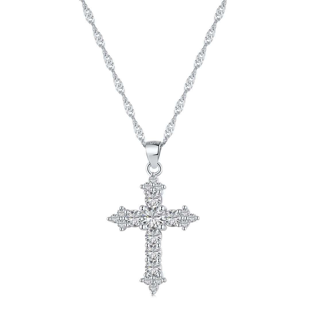 [Elite]Delicate Cross Shape Necklace
