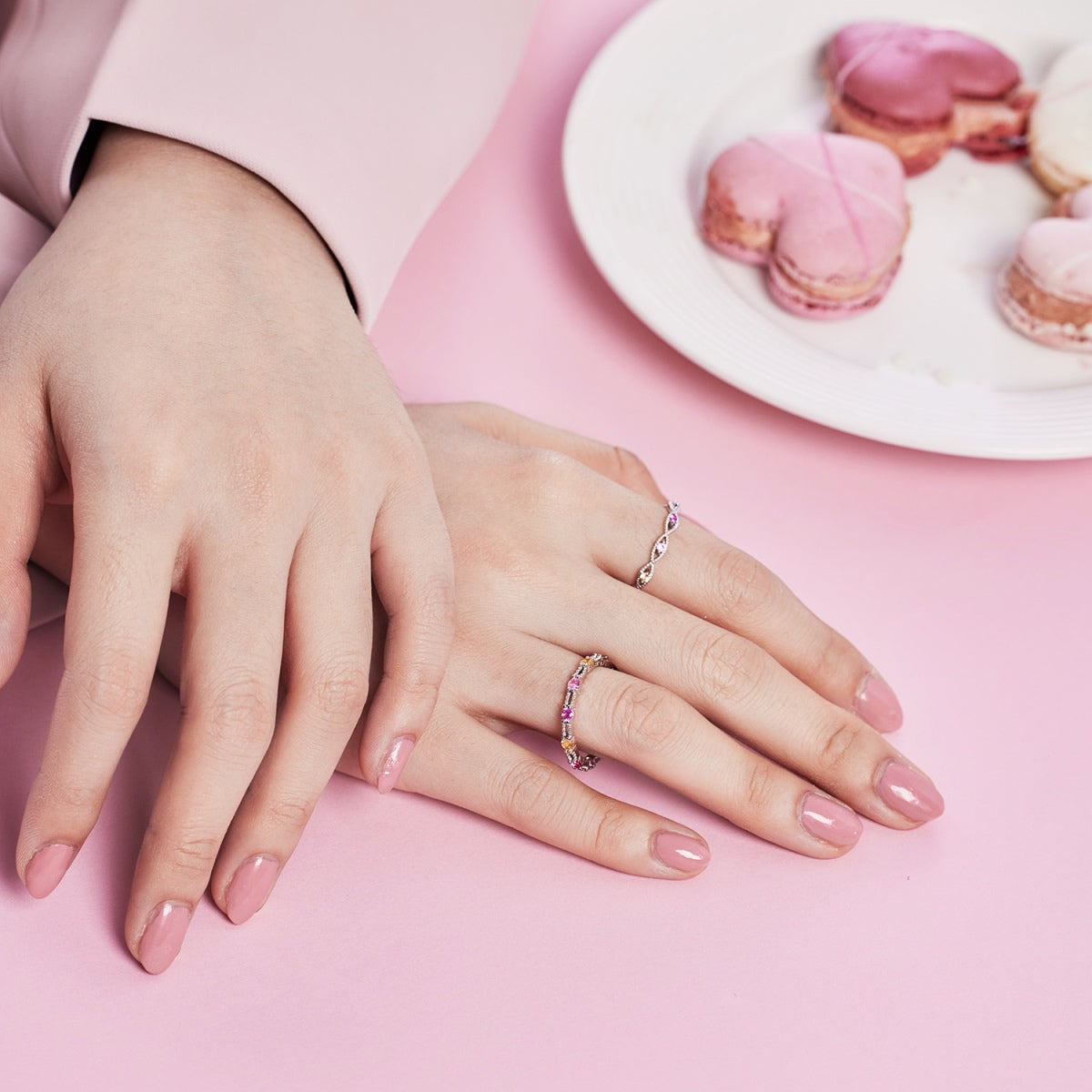 [Elite]Elegant Energetic Round Cut Daily Ring