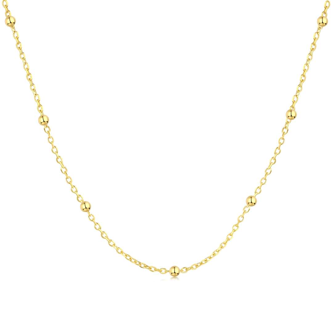 [Elite]Small Bead Clavicle Chain Simple Necklace