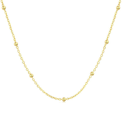 [Elite]Small Bead Clavicle Chain Simple Necklace