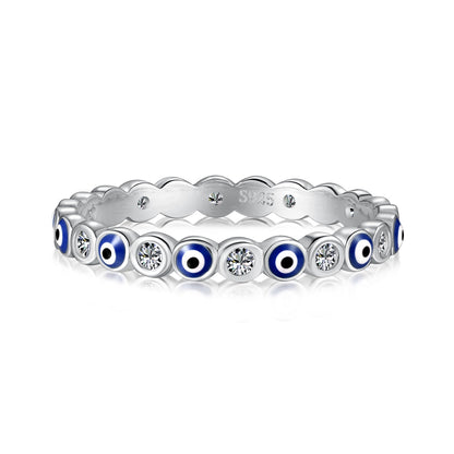 [Elite]Sparkling Vibrant Round Shape Daily Ring