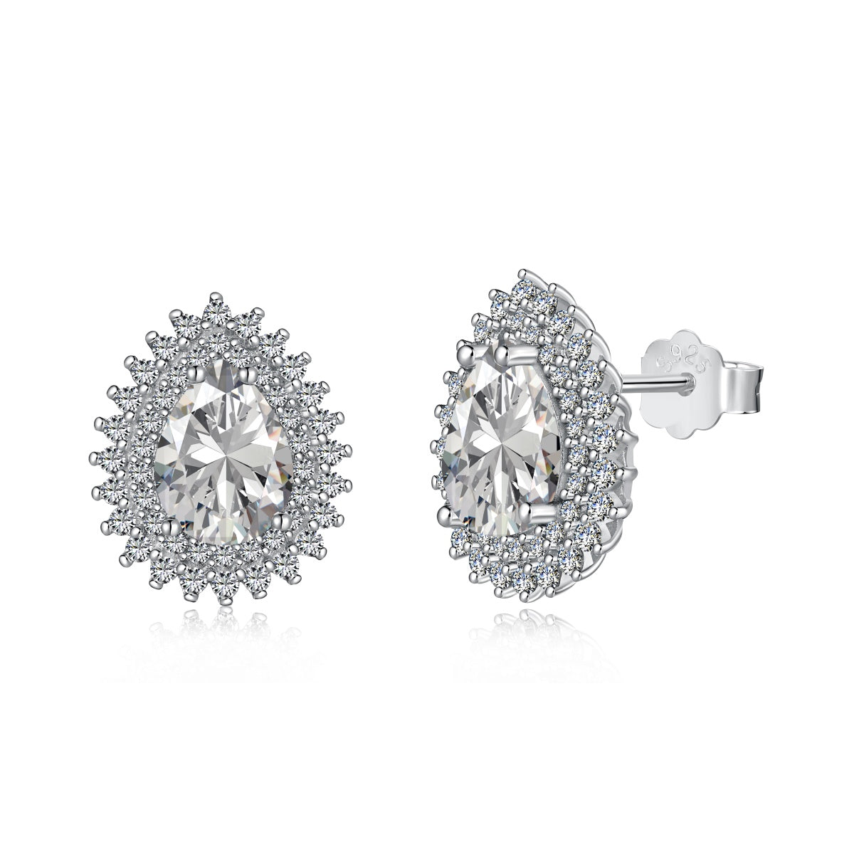 [Elite]Delicate Gorgeous Pear Cut Daily Earrings