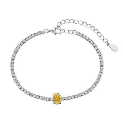 [Elite]0.75 Carat Exquisite Oval Cut Daily Bracelet