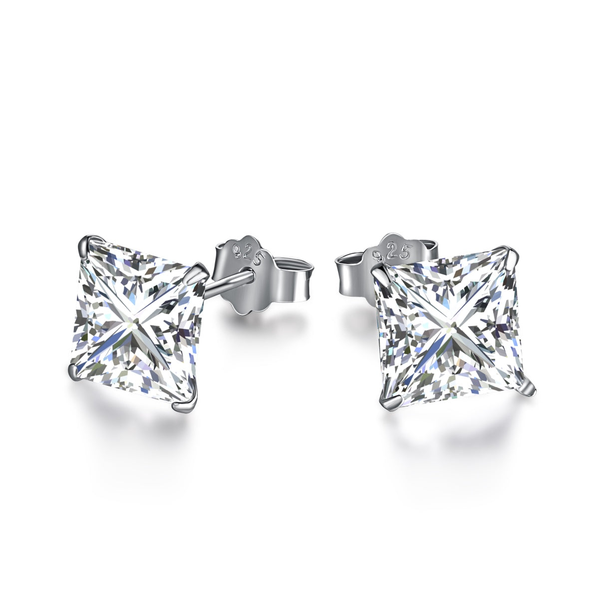 [Elite]Ornate Square Shape Earrings