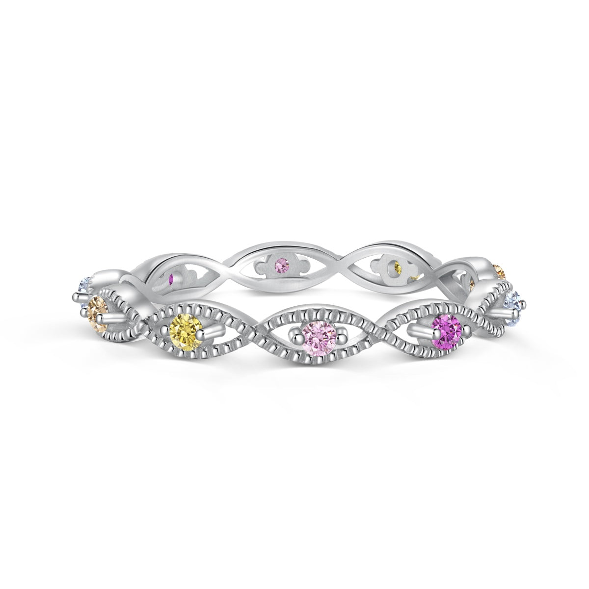 [Elite]Elegant Energetic Round Cut Daily Ring