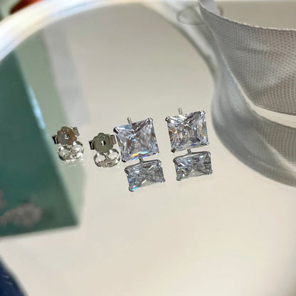 [Elite]Ornate Square Shape Earrings