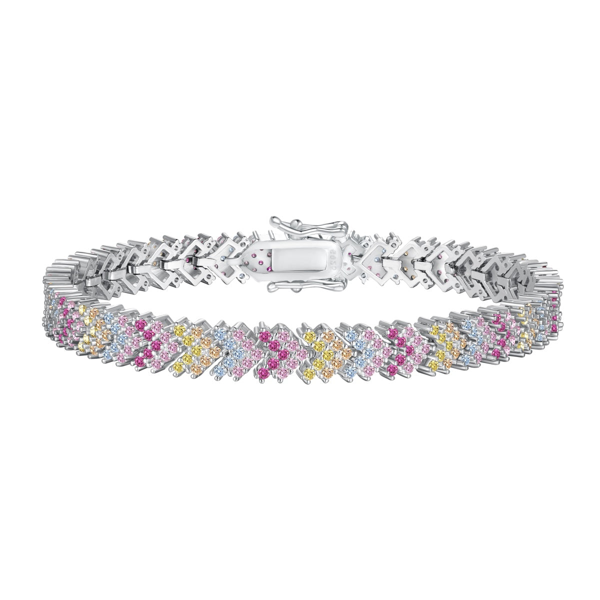[Elite]Ornate Sparkling Round Cut Party Bracelet