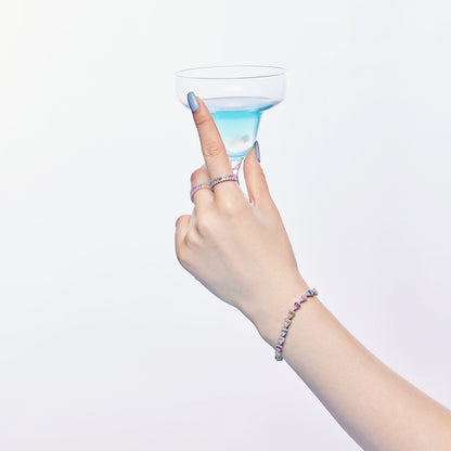 [Elite]Radiant Water Drop Shape Daily Bracelet