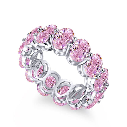 [Elite]Dainty Elongated Cushion Cut Tennis Ring