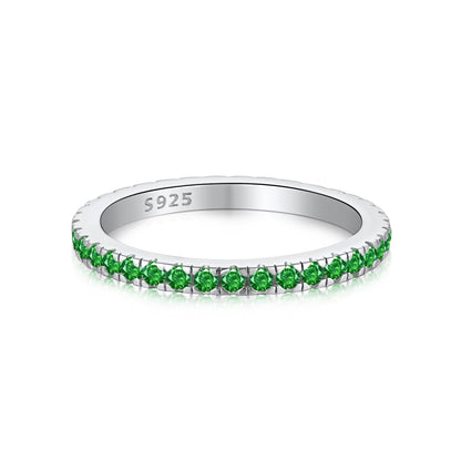 [Elite]Delicate Sparkling Round Cut Daily Ring