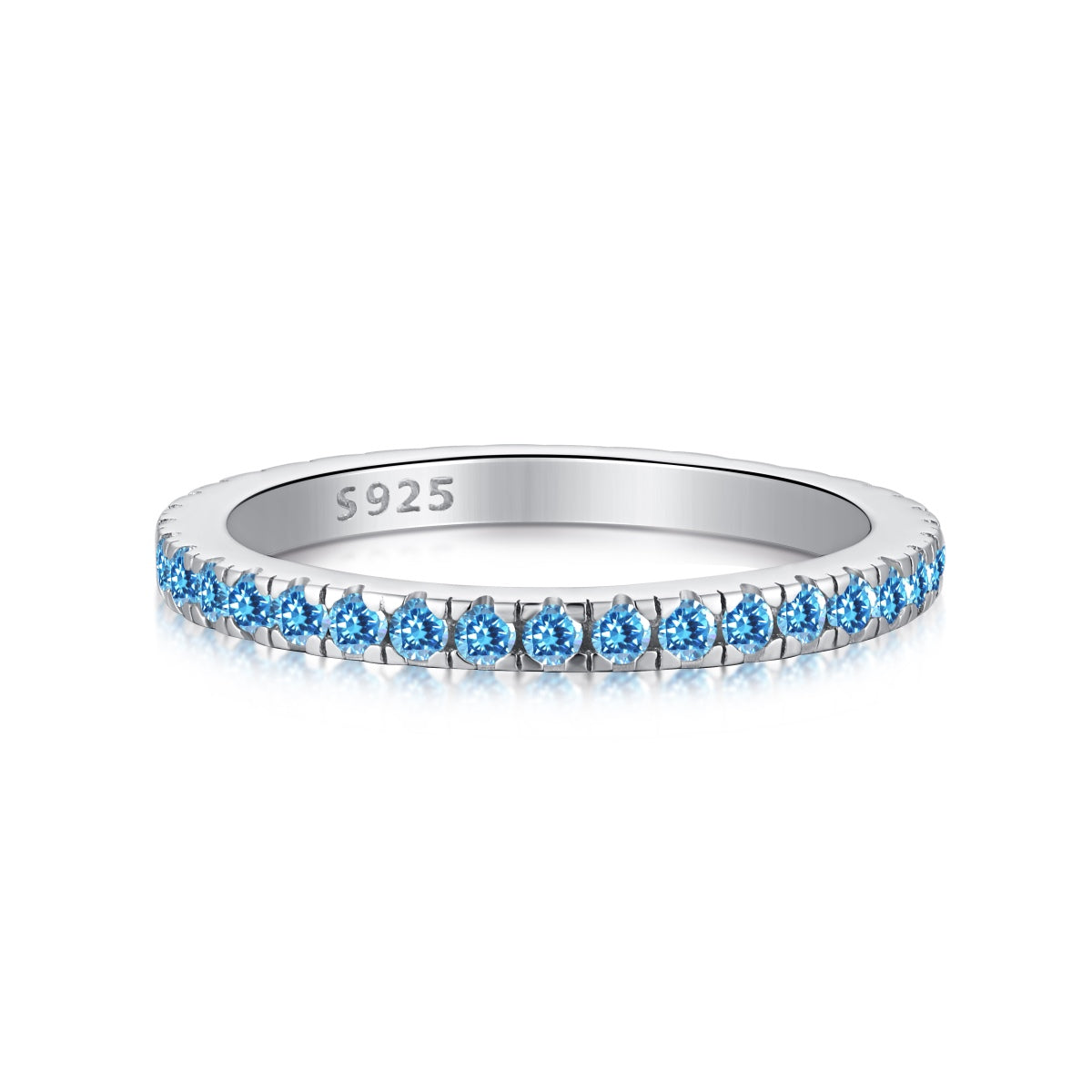 [Elite]Delicate Sparkling Round Cut Daily Ring