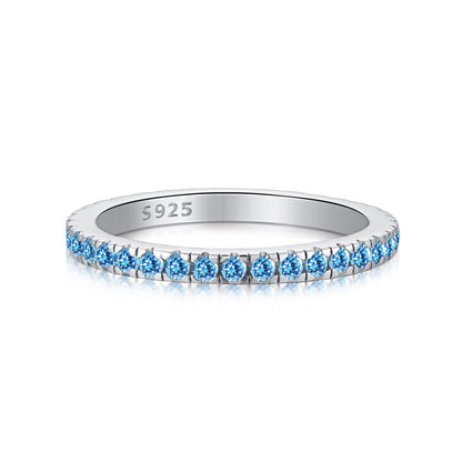 [Elite]Delicate Sparkling Round Cut Daily Ring