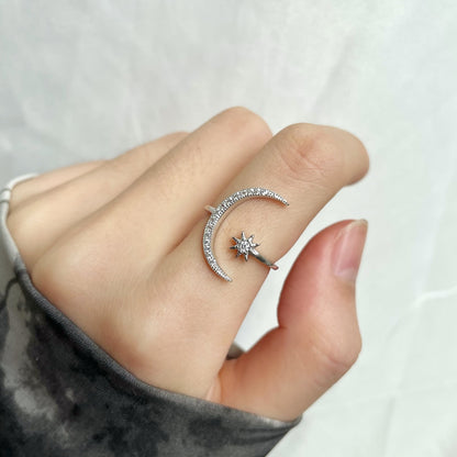 [Elite]Eternity Moon & Star Ring