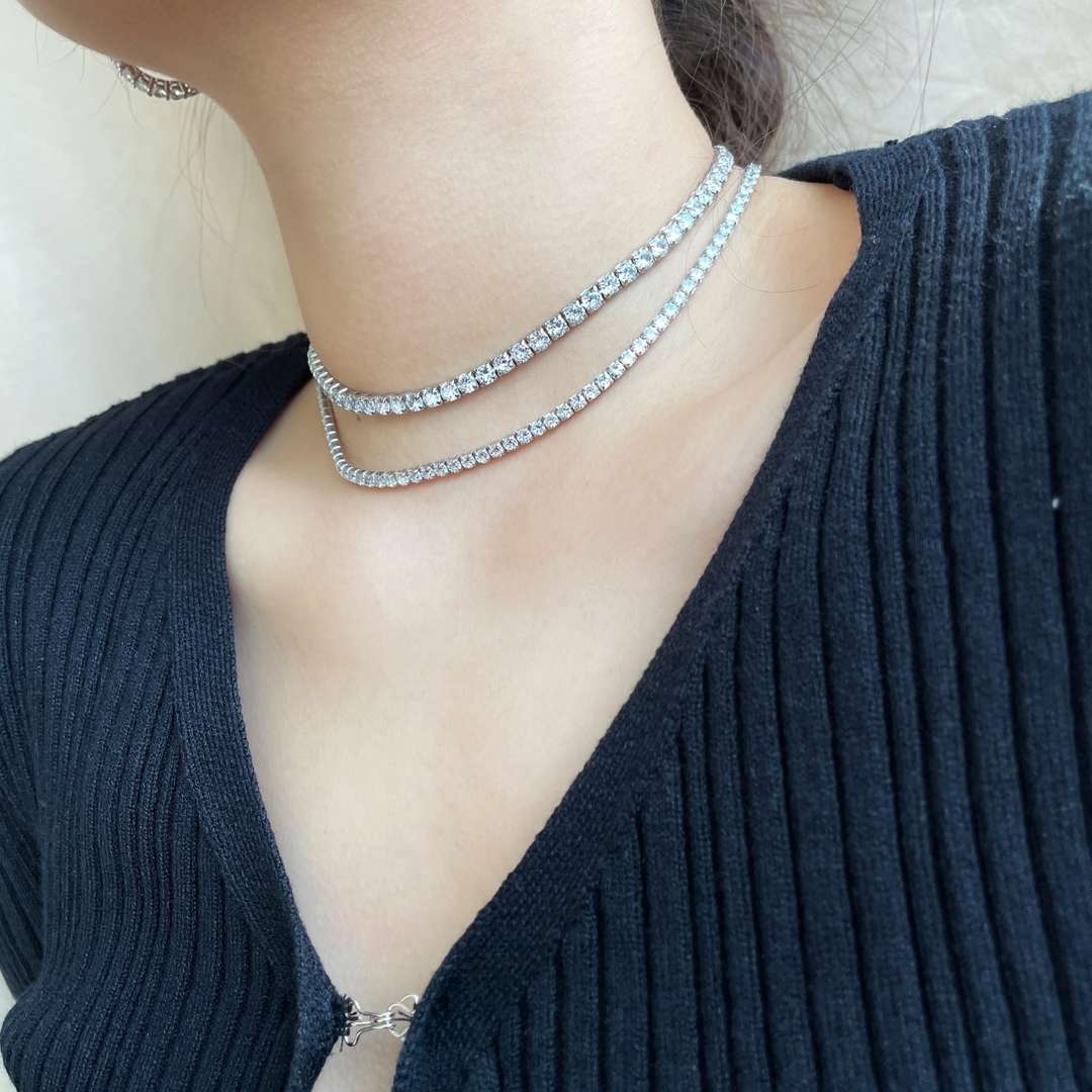 [Elite]Elegant Tennis Chain Necklace