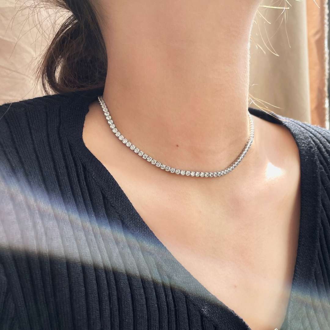 [Elite]Elegant Tennis Chain Necklace