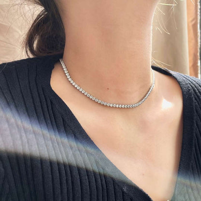 [Elite]Elegant Tennis Chain Necklace