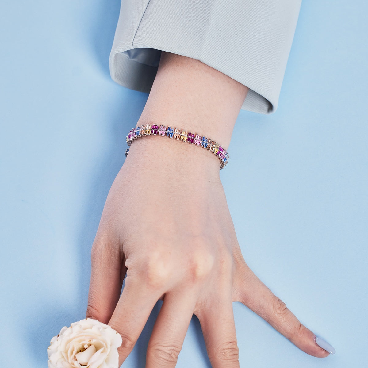 [Elite]Sparkling Exquisite Multi Cut Party Bracelet