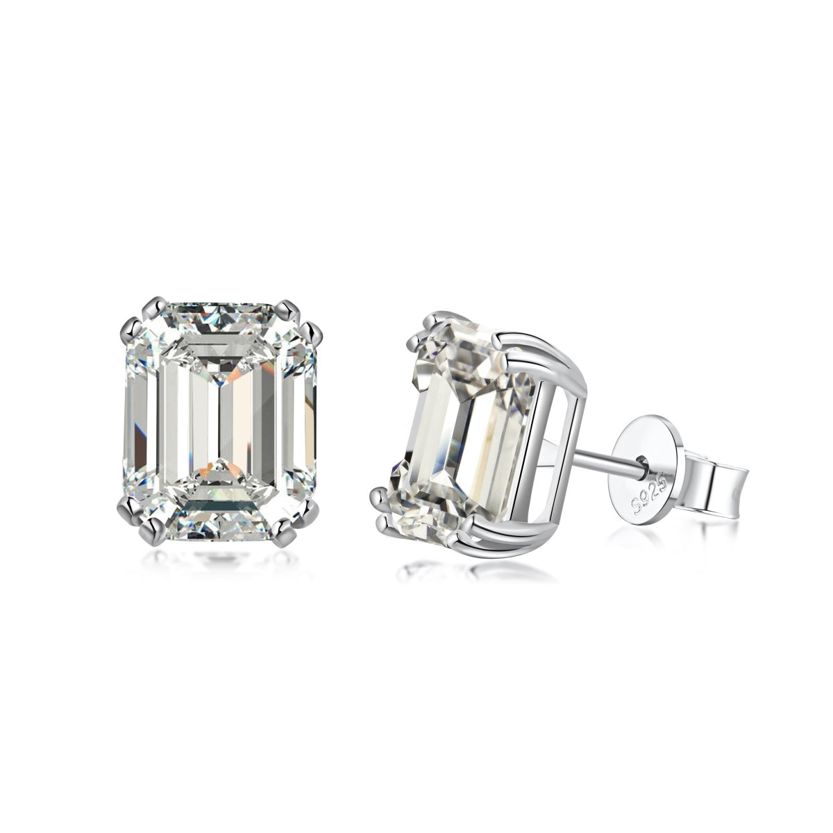 [Elite]Dazzling Square Shape Earrings
