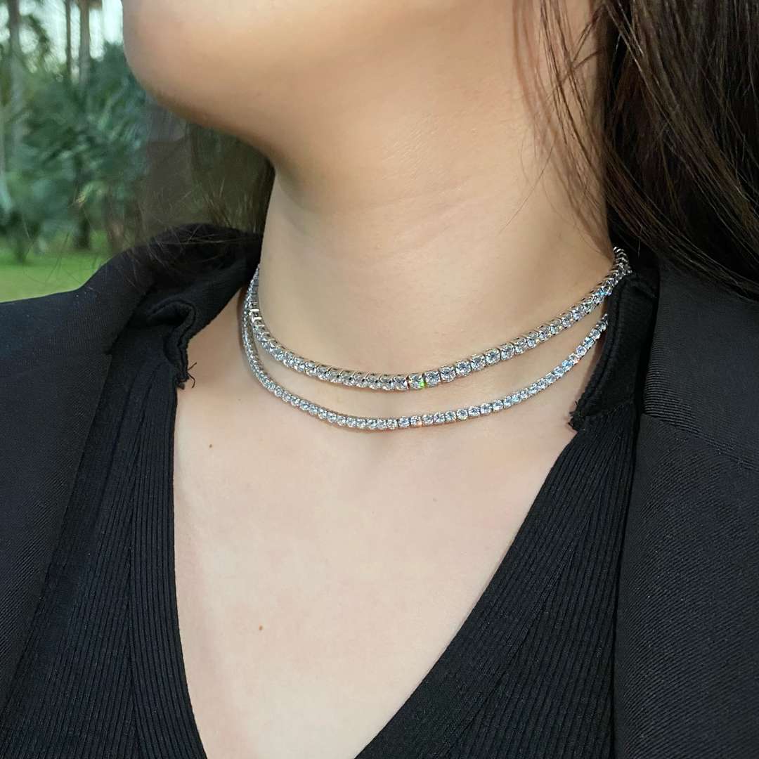[Elite]Elegant Tennis Chain Necklace
