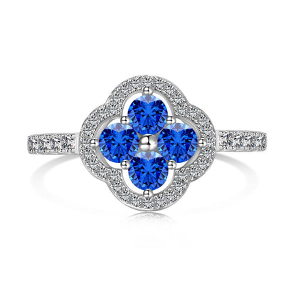 [Elite]Four Leaf Clover Flower Design Ring