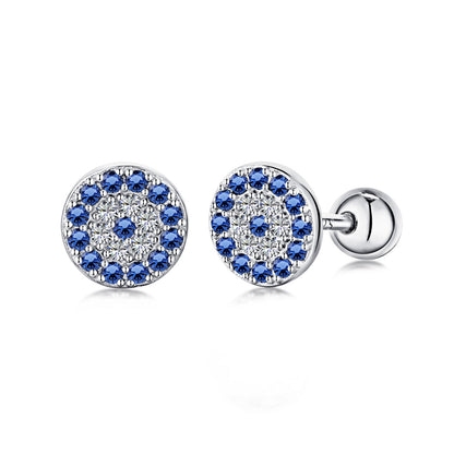 [Elite]Devil's Eye Ear Bone Nail Earrings
