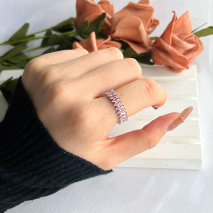 [Elite]Gorgeous Marquise Cut Tennis Ring