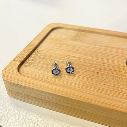 [Elite]Devil's Eye Ear Bone Nail Earrings