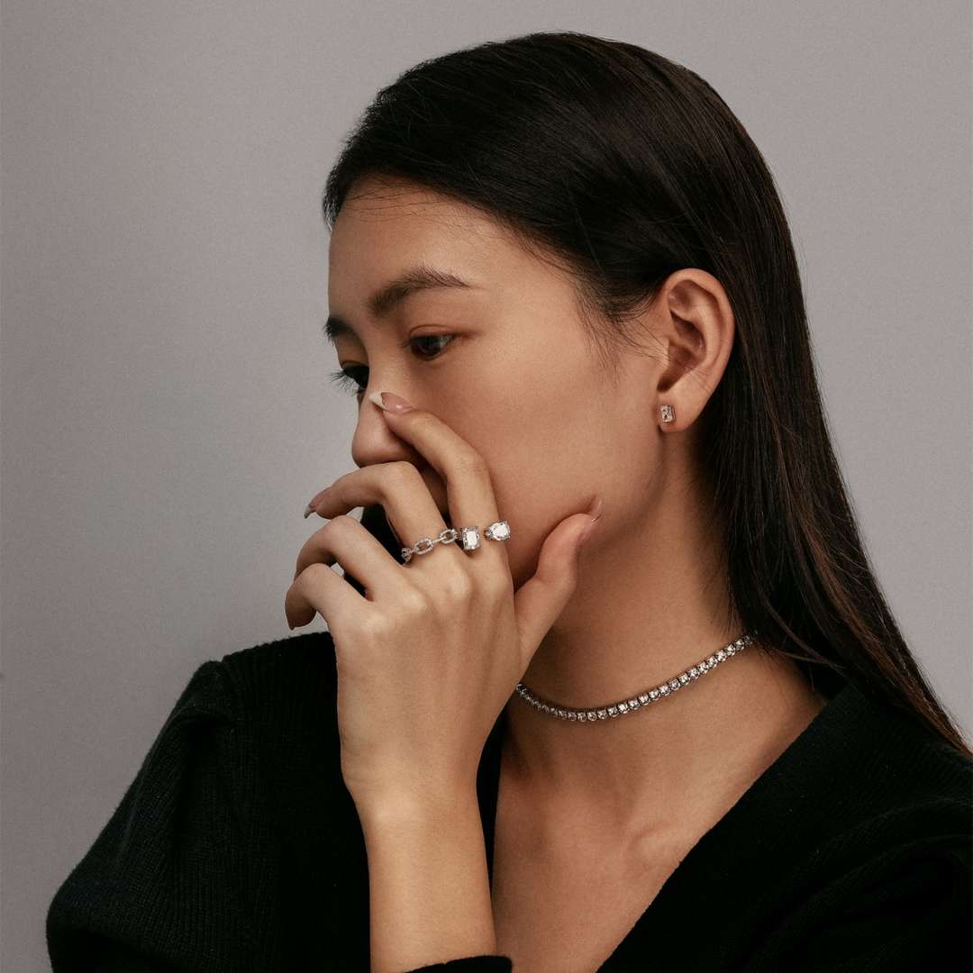 [Elite]Elegant Tennis Chain Necklace