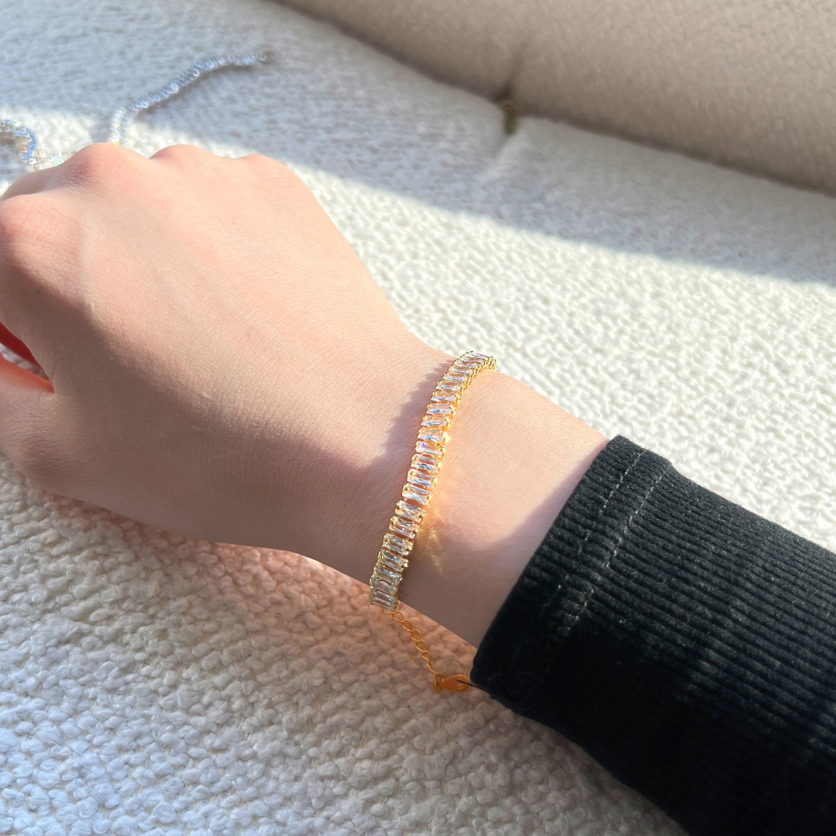 [Elite]Exquisite Emerald Cut Daily Bracelet